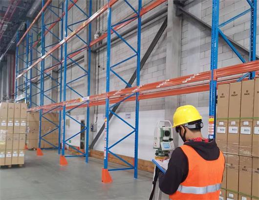 新貨架安裝驗收