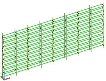 深圳市某科技股份有限公司立體庫(kù)貨架有限元分析