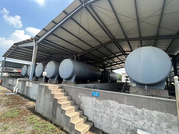 南昌某化工原料有限公司儲(chǔ)罐超聲波測(cè)厚